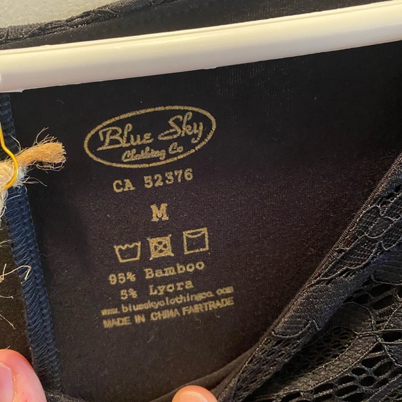 Blue Sky Black Dress - NWT - Picture 4 of 4